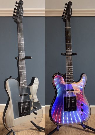 Harley Benton TE-20HH SBK Infinity Mirror Guitar